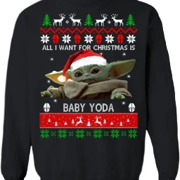 freetoedit christmas uglysweater sweater babyyoda scuglychristmassweater