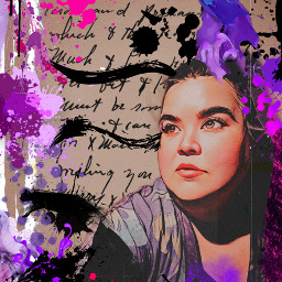 color paint ink splatter selfportrait portrait portraiture replay remix prequel freetoedit
