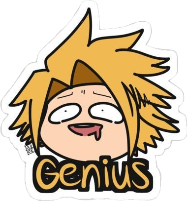 Denki Kaminari Denkikamimari Sticker By Enthusiasticmaniac