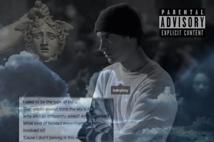 Freetoedit Eminem God Rapgod Rap Song Image By