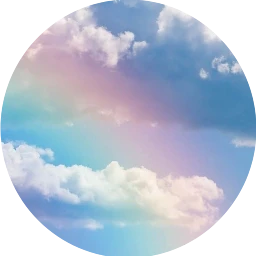 nubes circulo arcoiris tumblr freetoedit scclouds clouds