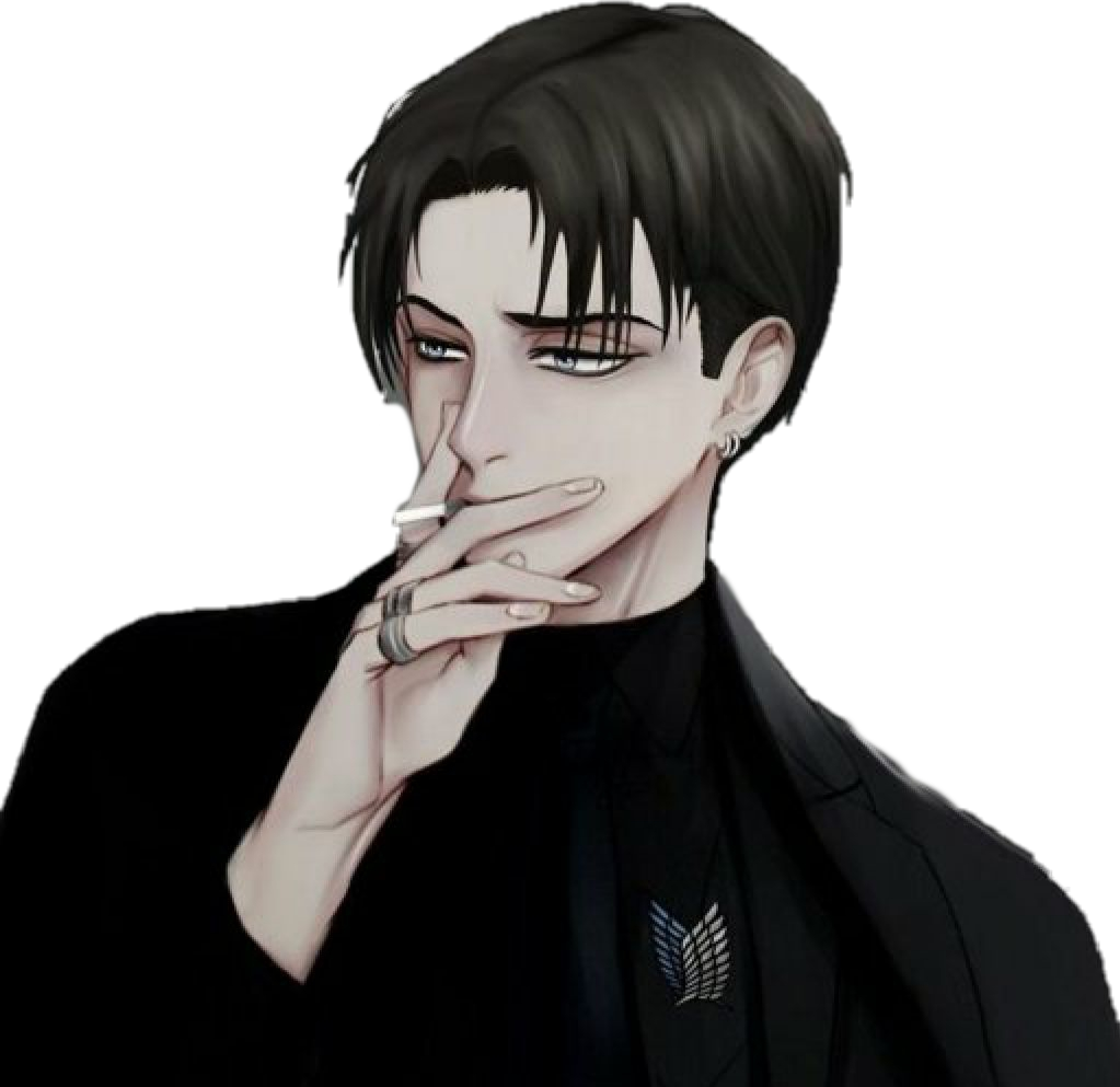 leviackerman levi aot smokinglevi sticker by @levirivaille10