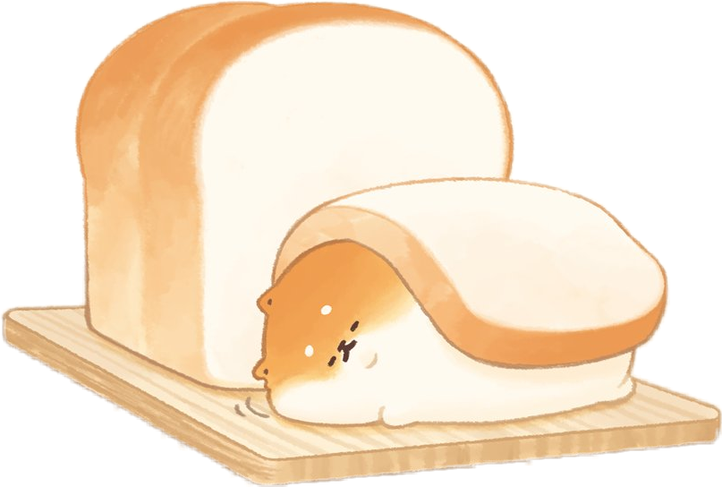 anime freetoedit aesthetic bread sticker by @-l0st-d4ta