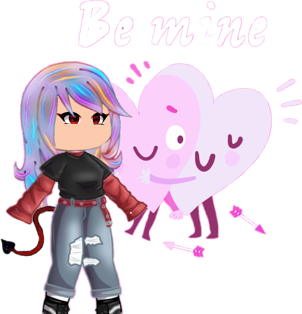 nul-freetoedit-be-mine-nul-sticker-by-marsgeekeuse