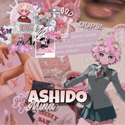 mina ashido pink alien mha
