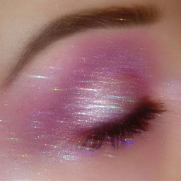 freetoedit eyeshadow glitter pink aesthetic