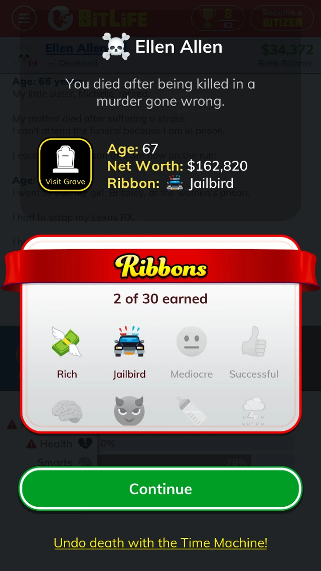 Robber Emoji Bitlife
