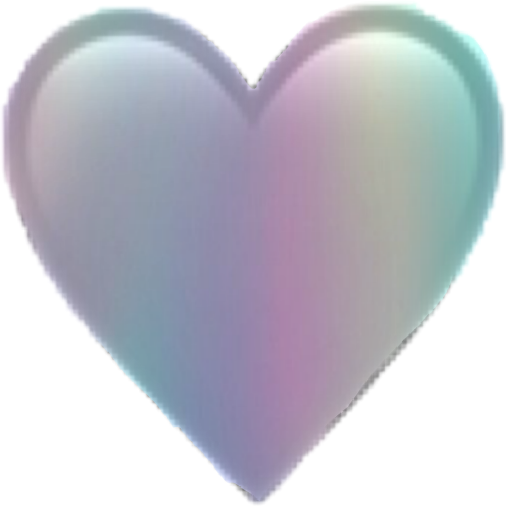 emoji herz love rainbow regenbogen sticker by @clipshit_ani