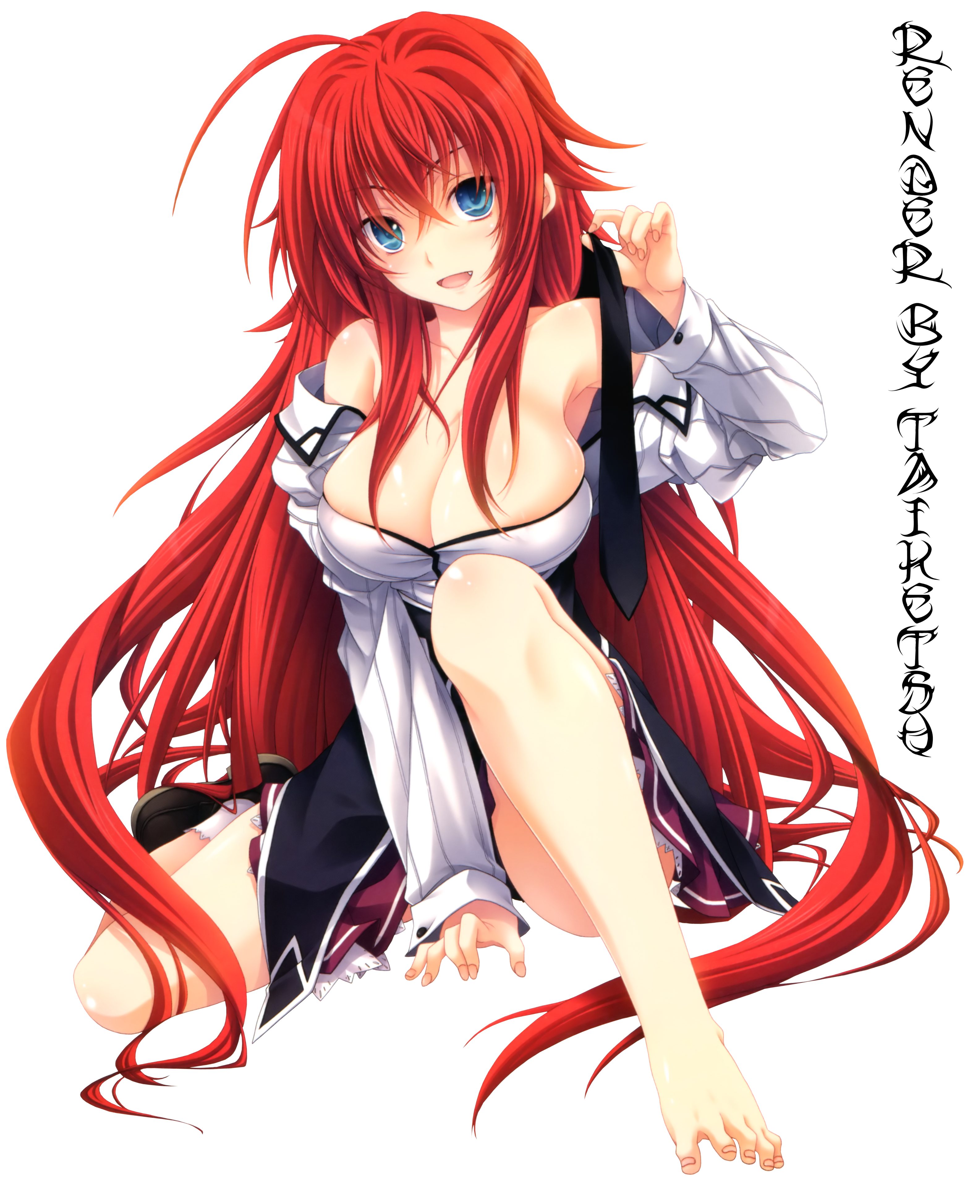 This visual is about render anime manga dxd riasgremory freetoedit #render ...