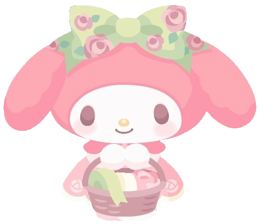 Mymelody Rose Pink Ribbon Freetoedit Sticker By @love Sanrio