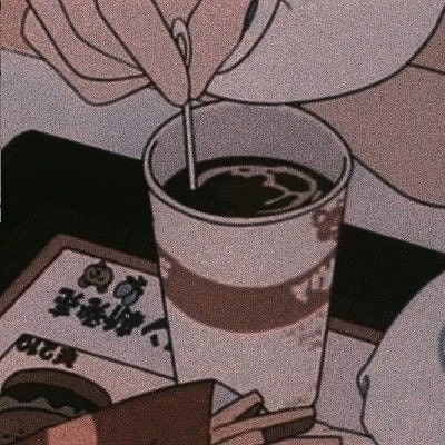 aesthetic anime cute coffee image by notificaton