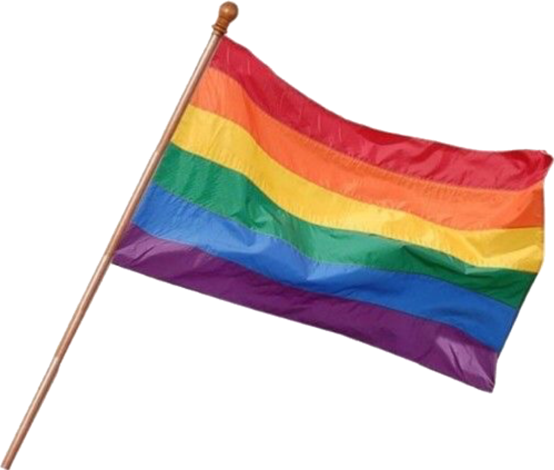 Gay flag stickers
