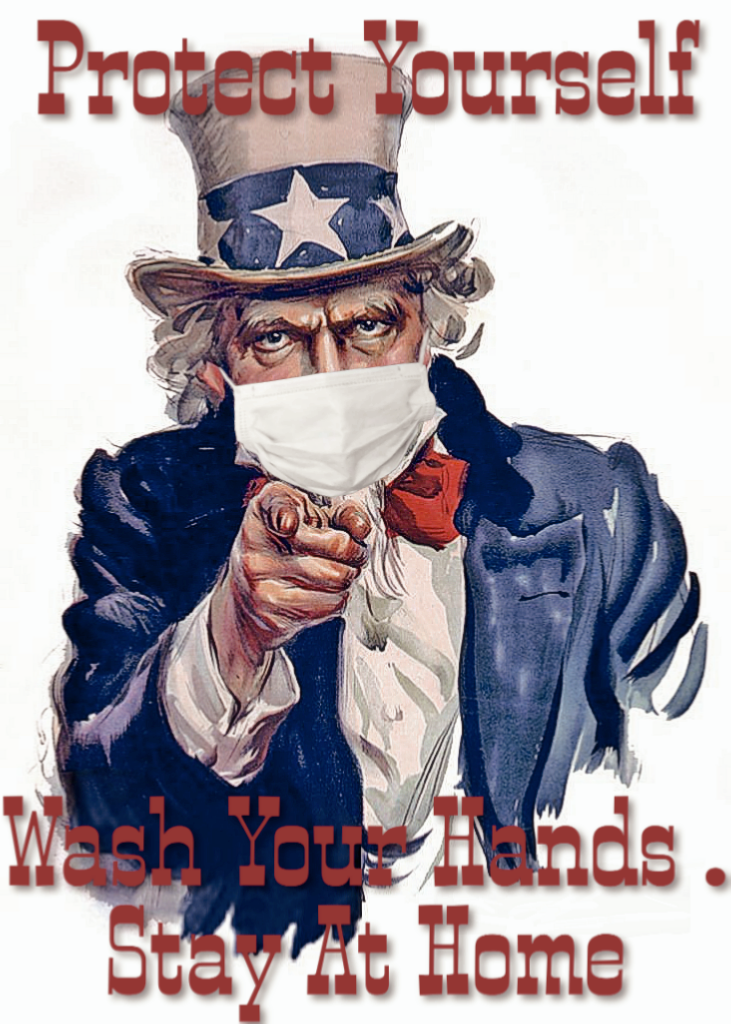 #coronavirus #poster #warning #unclesam #freetoedit 