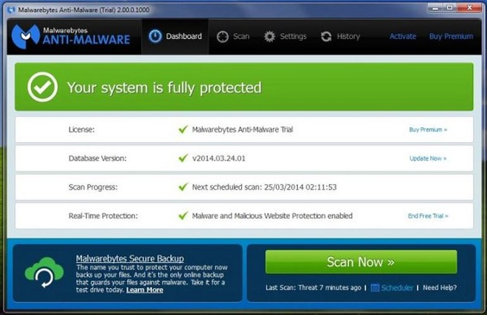 licenca do malwarebytes 3.0.6