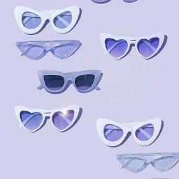 purple color aesthetic glasses