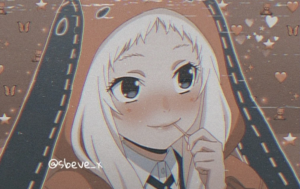 photo Kakegurui Pfp Runa animegirl girl edit animeedit image by
