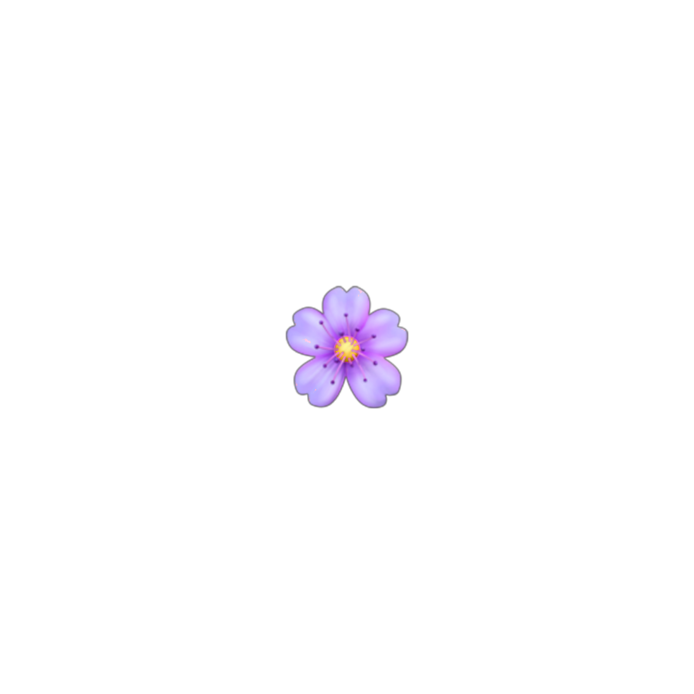 Purple Flower Emoji Copy Paste Best Flower Site