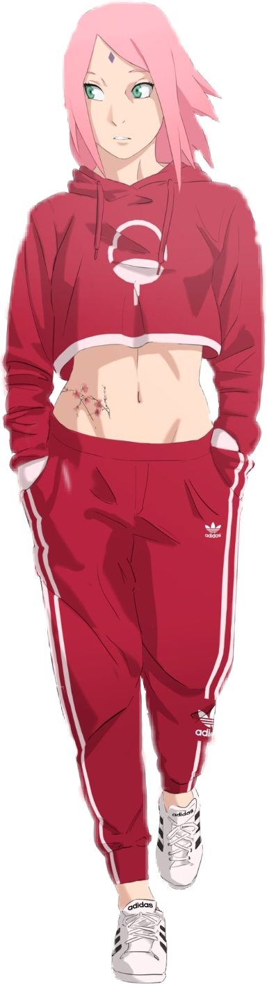 sakura haruno adidas