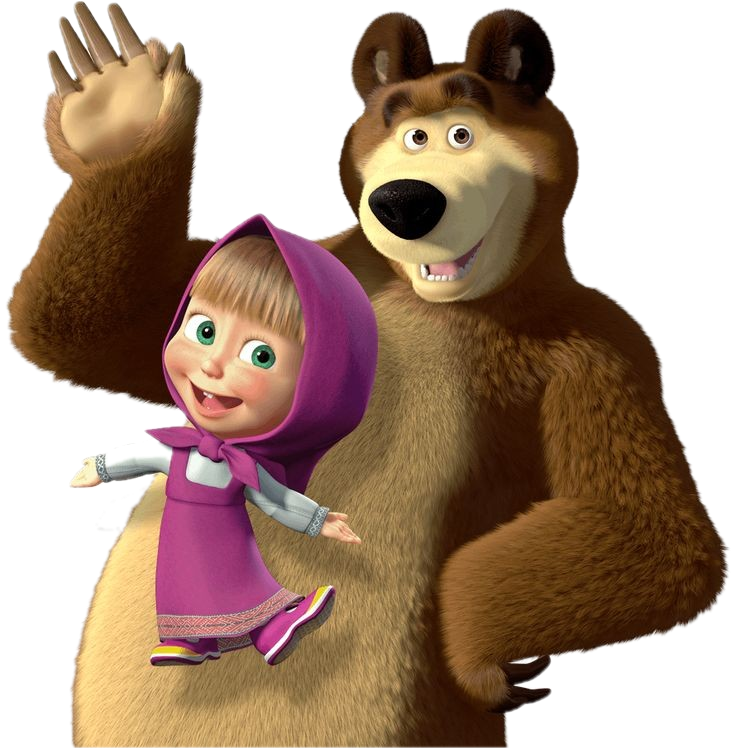 Masha And The Bear Png Transparent Png Kindpng | The Best Porn Website