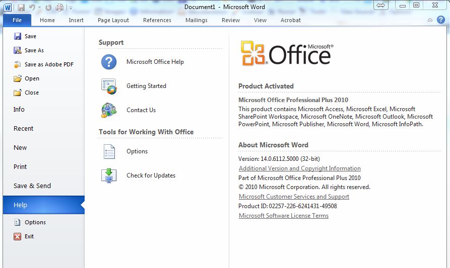 upgrade microsoft office 2002 to 2010