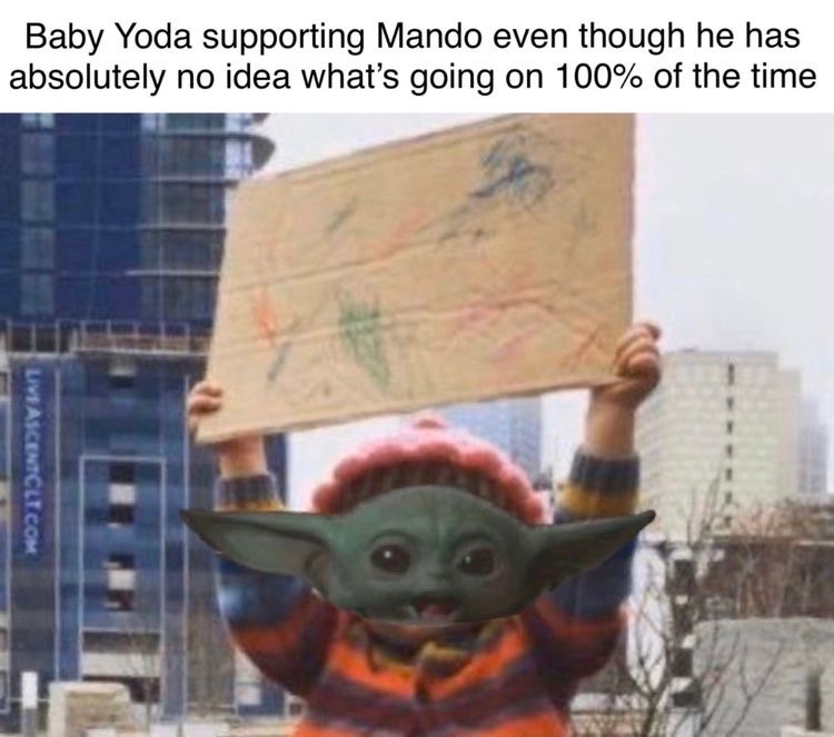 Babyyoda Meme Starwars By Stolenmemesx