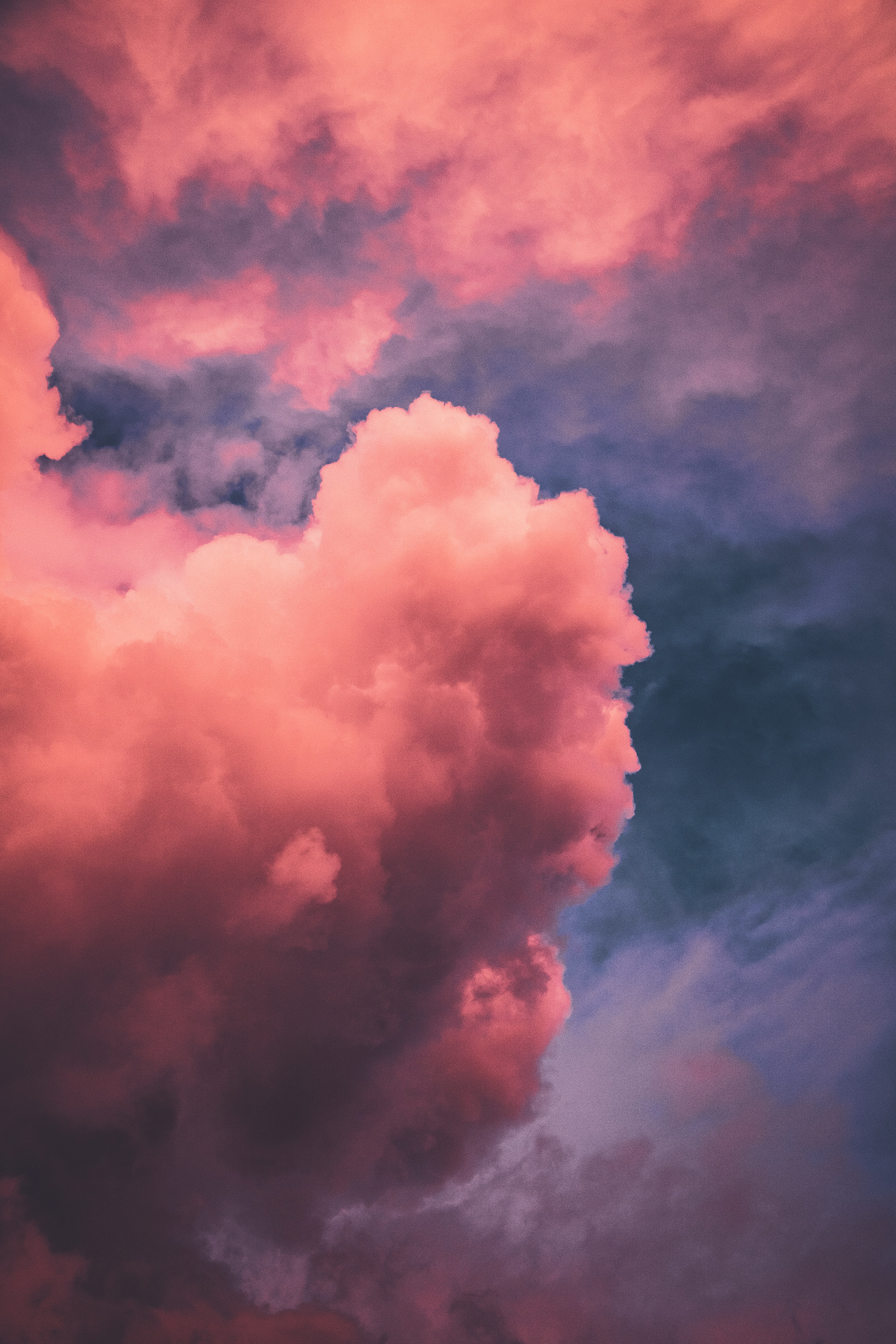 Let your imagination run wild! Unsplash (Public Domain) #sky #clouds #pink #background #backgrounds #freetoedit