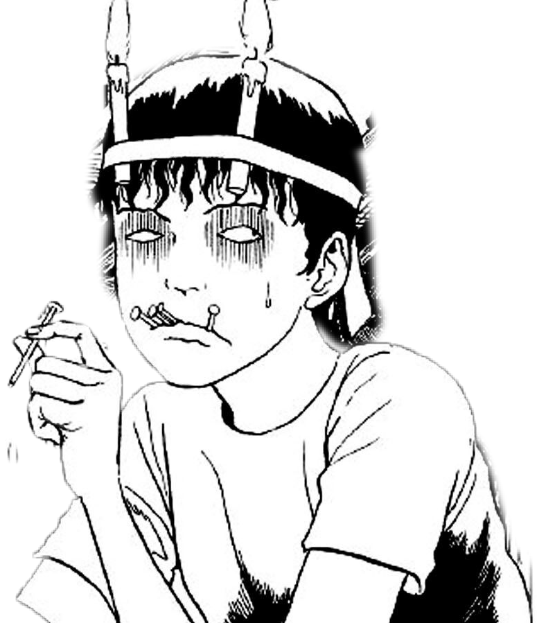 Дзюндзи ито тату эскизы