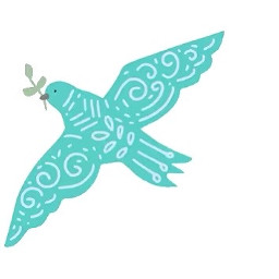sticker ftesticker bird peace design