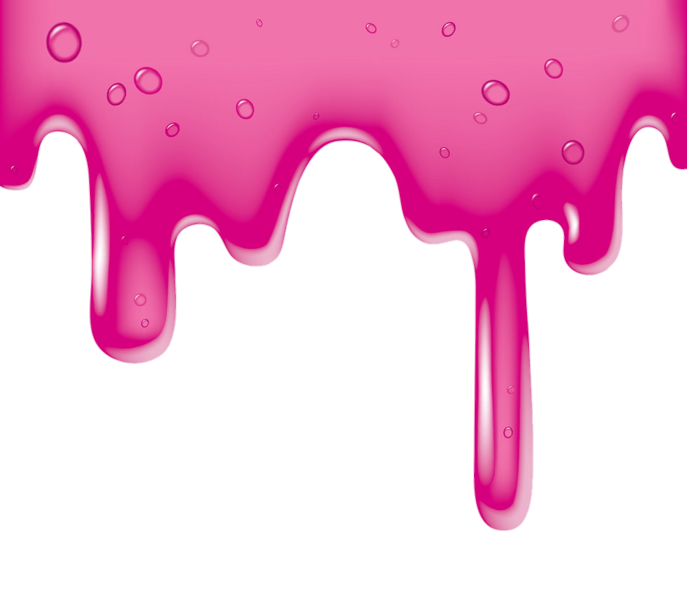 Стекающая кислота. Розовая краска стекает. Розовые подтеки. Стекающая жидкость. Потеки розовой краски.
