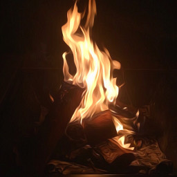 freetoedit fire night light wood