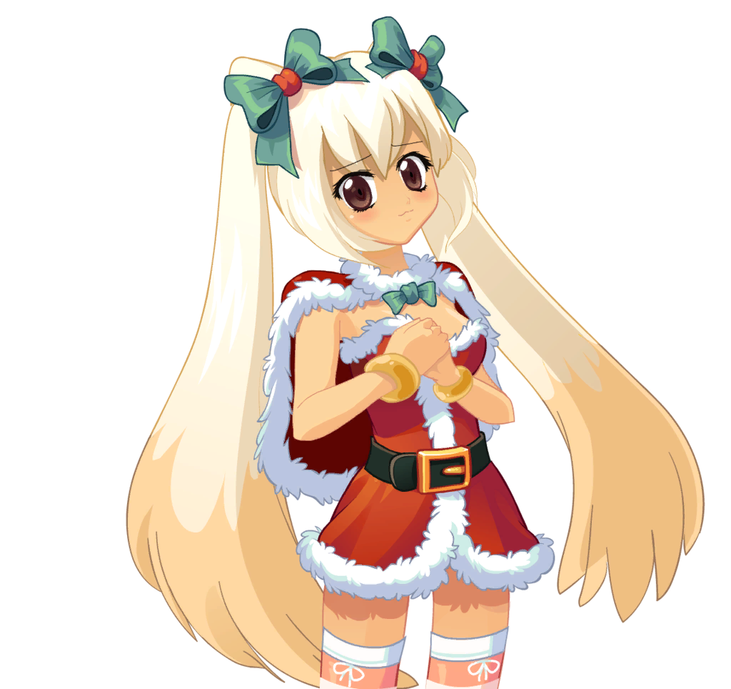 This visual is about freetoedit crushcrush cassie tsundere christmas #freet...