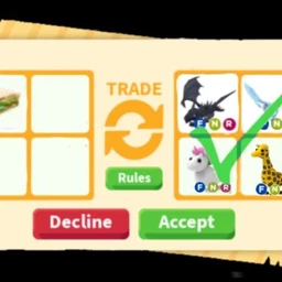 Roblox Adopt Me Trade Template Blank