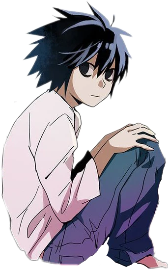 images L Lawliet Transparent deathnote l sticker by not active