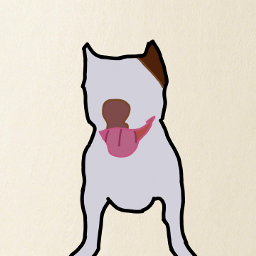 dog art dibujo perro pitbull