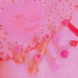 lipstick heart pink vintage aesthetic freetoedit