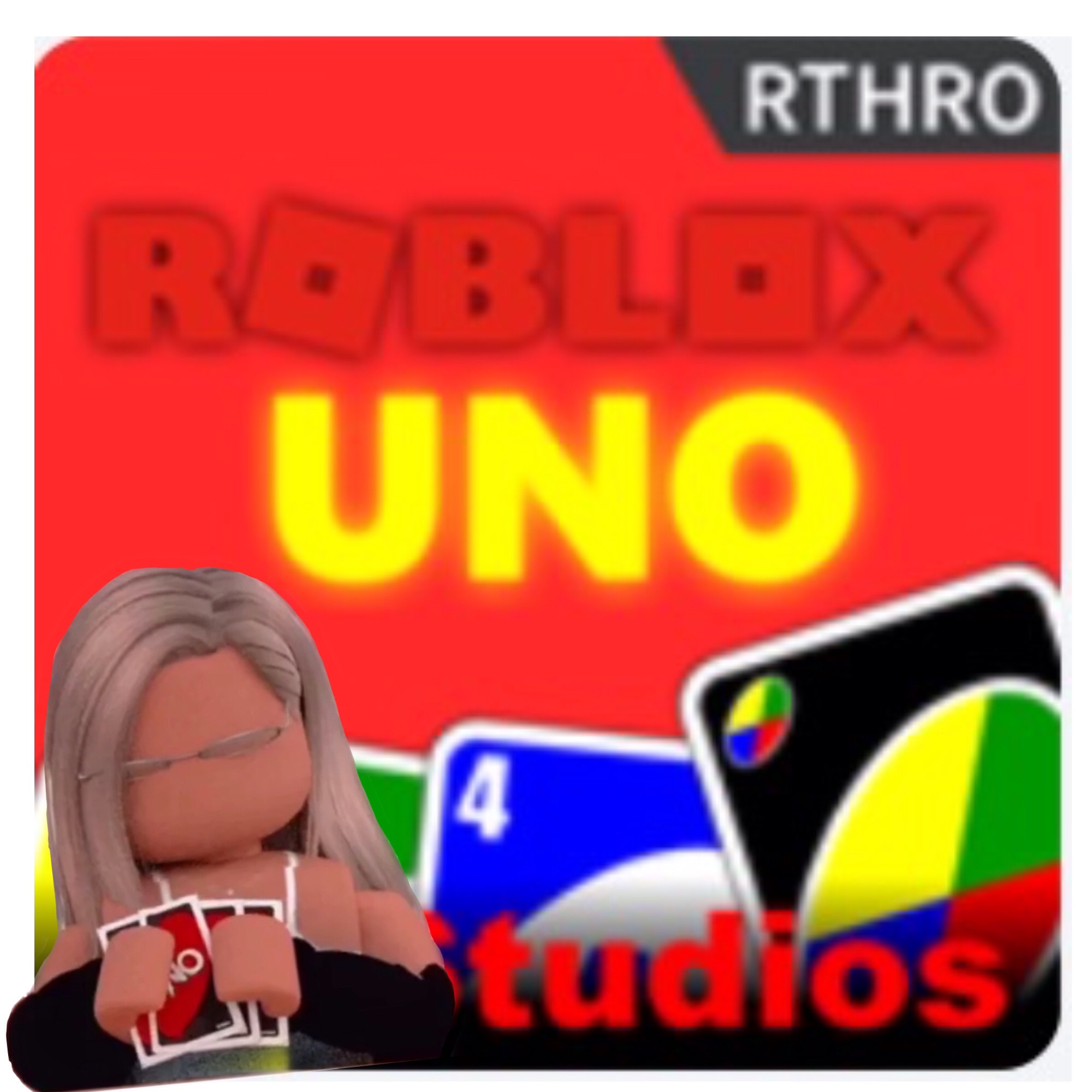 Roblox Uno Thumpnail Image By Nina Chowdhury3 - youtube background 2000 x 2000 roblox