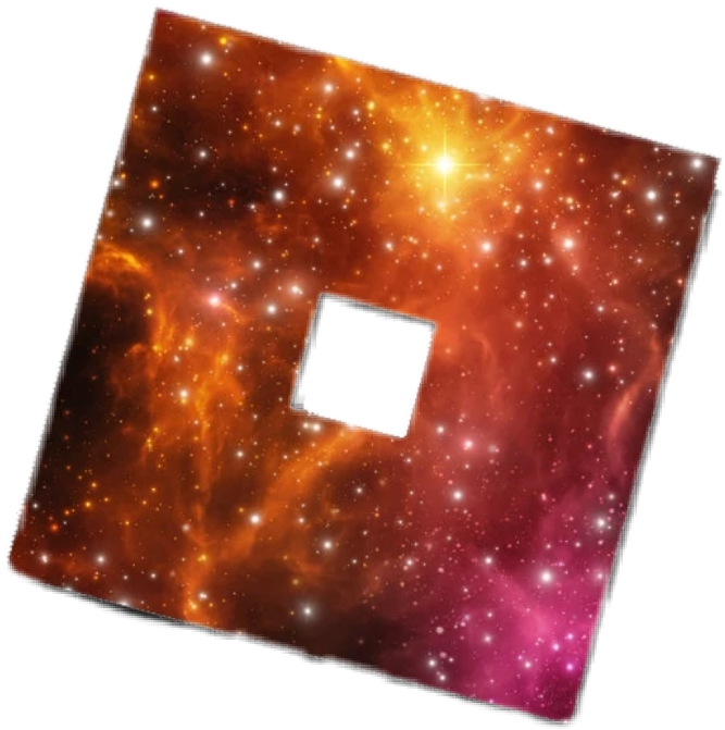 Roblox Galaxy Logo Sticker By ｂｌｉｎｇ ｃｌｏｔｈｉｎｇ - galaxy roblox logo