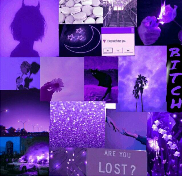 freetoedit purple aestehtic background sticker by @_mariieh