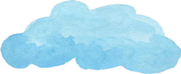 cloud watercolor skyblue blue freetoedit