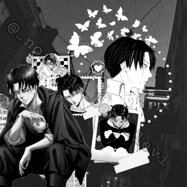 picture Levi Ackerman Aesthetic Black attackontitan image by everything will