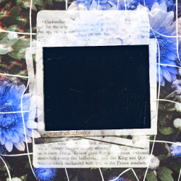 polaroid instagram blue aesthetic vintage freetoedit