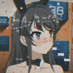 rascaldoesnotdreamofbunnygirlsenpai bunnygirl bunnygirlsenpai anime animegirl