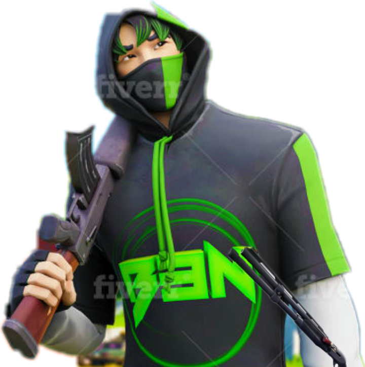 Fortnite Ikonik Skin Ben Green Freetoedit Sticker By Axphaa