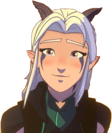 tdp thedragonprince rayla sticker by @floatedfruitier