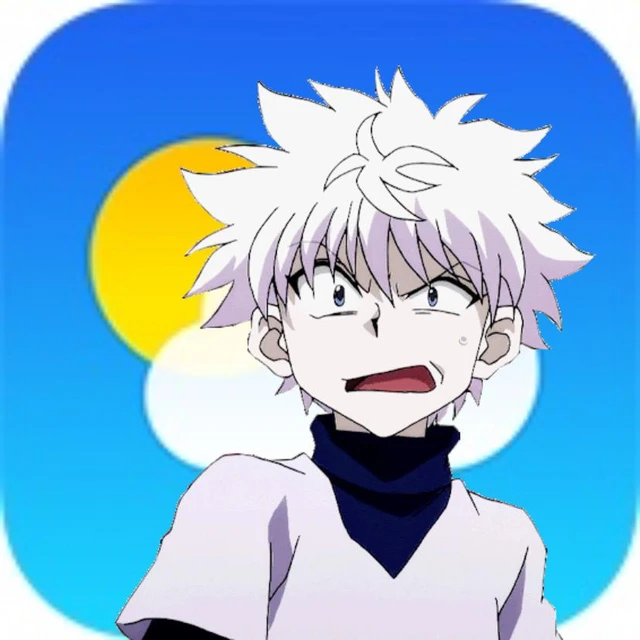 Appicon Weather Killua Image By Julia Appicon Weather Killua Image By Julia