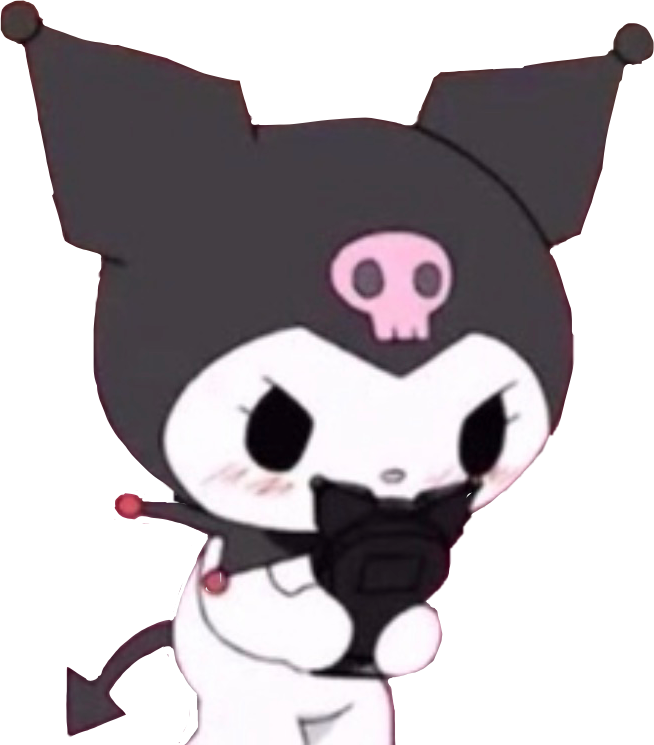 Freetoedit Kuromi Sanrio Kuromisticker Sticker By 00hyun