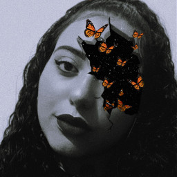 freetoedit borboleta butterfly rcbreakthroughportrait breakthroughportrait