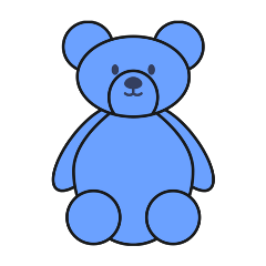 polco teddy bear kidcore aesthetic cute freetoedit