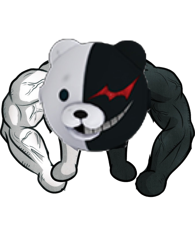 Danganronpa Monokuma Cosplay Sticker By Junkostits