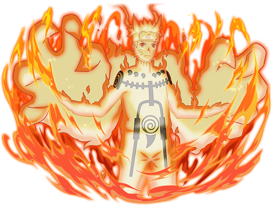 freetoedit naruto uzumaki jinchuriki sticker by @xchikara